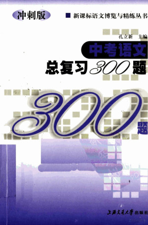 [PDF] 中考语文总复习300题 冲刺版