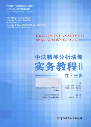 [PDF] 中法精神分析培训实务教程2: 性·分裂