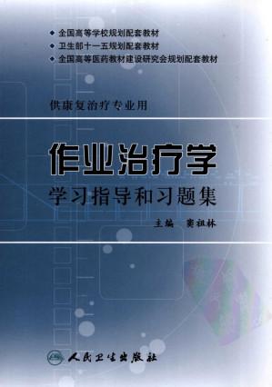 [PDF] 作业治疗学学习指导和习题集