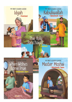 [PDF] Premchand and Rabindranath Tagore Stories (Illustrated) (Set of 5 Books) - When Wishes Come True, Master Moshai, Kabuliwallah, Idgah, The Holy Panchayat