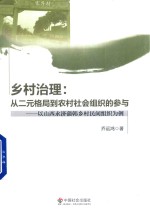 [PDF] 乡村治理 从二元格局到农村社会组织的参与 以山西永济蒲韩乡村民间组织为例