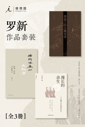 [EPUB] 罗新作品套装（全三册）（北京大学罗新教授专业代表作合集 理想国出品）