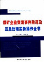 [PDF] 煤矿企业突发事件防范及应急处理实务操作全书 上