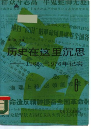 [PDF] 历史在这里沉思: 1966-1976年记实