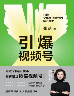 [PDF] 引爆视频号：打造个体经济时代的核心能力【错过了快手、抖音，别再错过微信视频号了！知名互联网商业顾问、视频号头部大V张萌，给你的微信视频号爆款制造法则。一本书带你吃透微信视频号，让你快速成为涨粉变现的高手。】