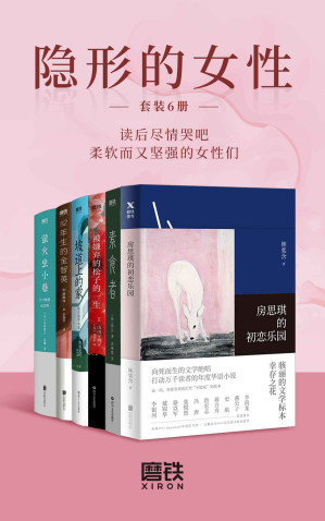 [EPUB] 隐形的女性.套装（全6册）【为什么13岁的她非要爱上侵犯的男老师？为什么女性非要结婚，被囚禁于家庭？为什么女性耗尽一生都走不出年少被父母厌弃的阴影？女性友谊最真实状况是什么样子的？父权制阴翳下的女性生存环境又是何其艰难？读这些书，然后尽情哭吧，柔软而又坚强的女性们！】