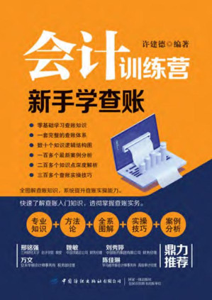 [EPUB] 会计训练营：新手学查账