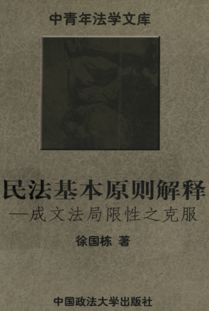 [PDF] 民法基本原则解释——成文法局限性之克服